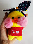 М'яка качочка Лалафанфан (Lalafanfan) брелоки, фото 4