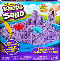 Кинетичесий пісок Замок з піску Kinetic Sandbox Playset Purple 6060896 Spin Master