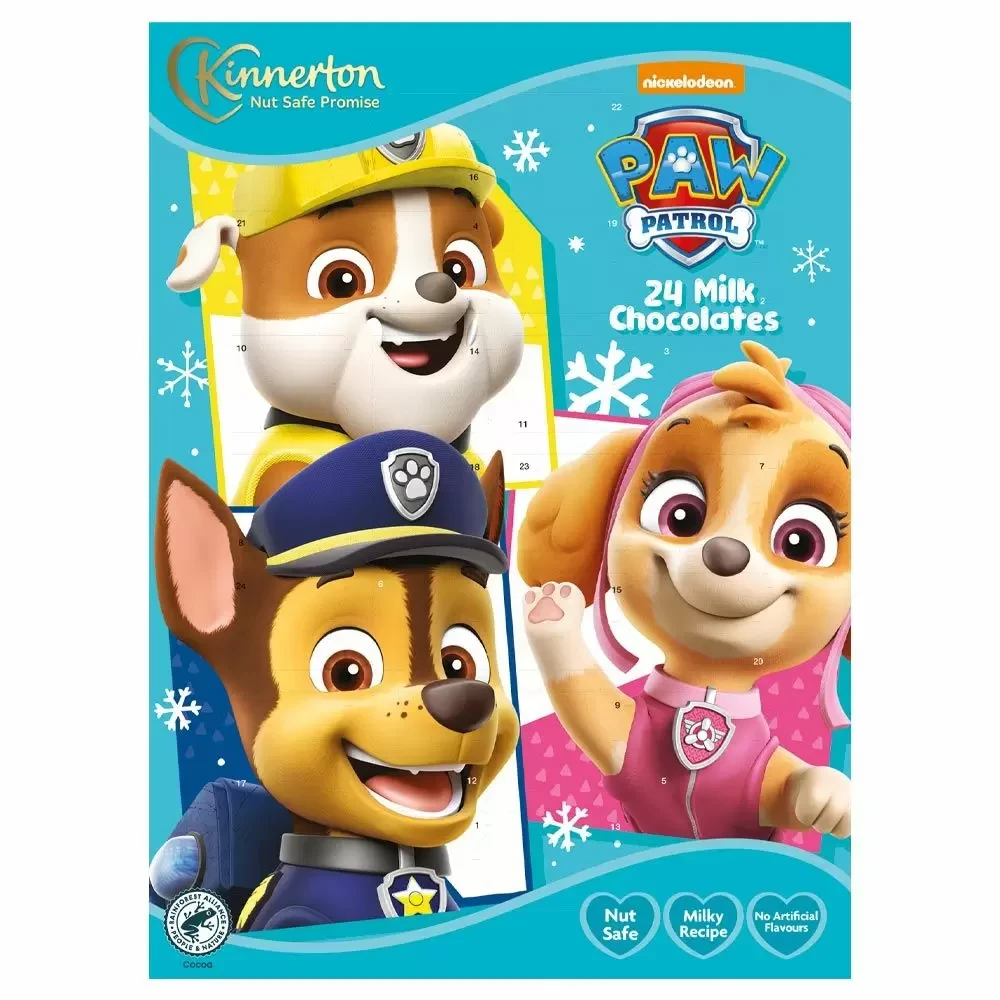 Адвент календар Kinnerton Paw Patrol 40g