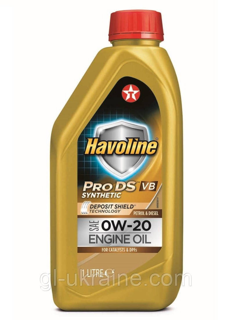 Моторна олива TEXACO Havoline ProDS VB 0W-20, 1 л (VW 508.00/509.00)