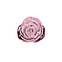 Скляна анальна пробка Pillow Talk Rosy Luxurious Glass Anal Plug, ⌀3,3 см, віброкуля в подарунок, фото 3
