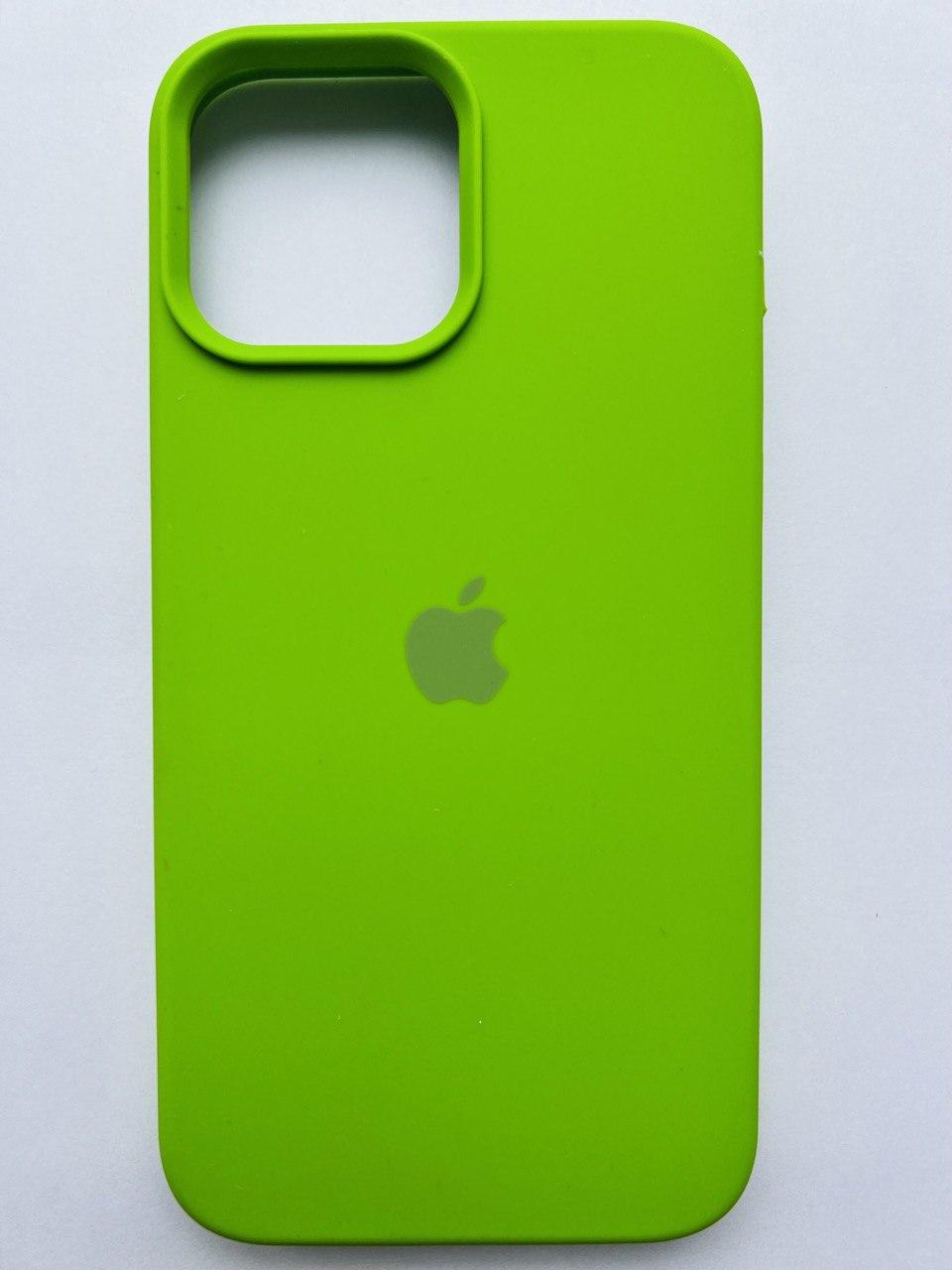 Чохол Silicone Case для Apple iPhone 13 Pro Max Green