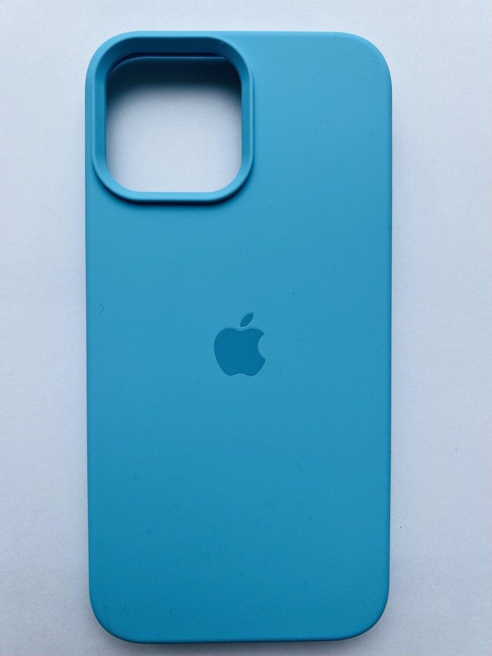 Чохол Silicone Case для Apple iPhone 13 Pro Max Capri Blue