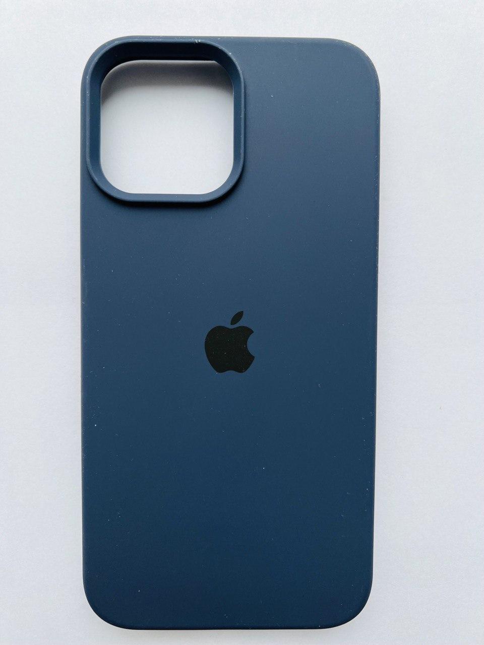 Чохол Silicone Case для Apple iPhone 13 Pro Max Midnight Blue