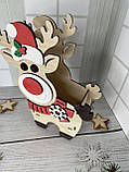 Коробка-цукерниця "Новорічний олень" Розмір: 25*20*7 см, фото 7