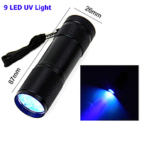 Фонарь ультрафиолетовый SV 9 UV LED Черный (sv1864)