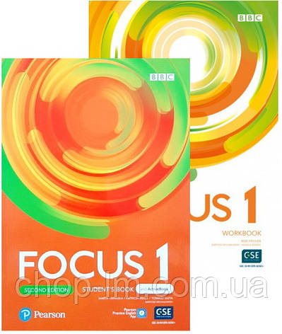 Focus 1 Second Edition student's Book with Active Book + Workbook ...
