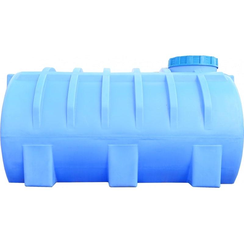 Емкость бак для воды горизонтальная 2000 л. 220x115x116 см. голубая - фото 1 - id-p1708968100
