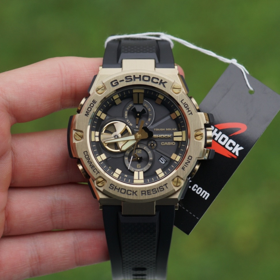 Годинник Casio G-SHOCK GST-B100GB-1A9 Bluetooth Carbon Core Guard