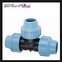 Трійники затискні