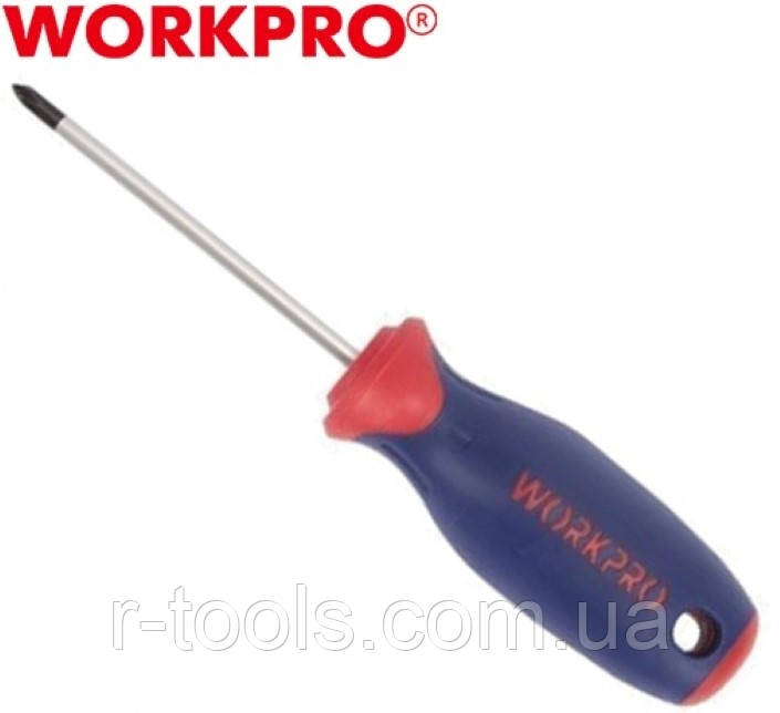Викрутка PH1x200мм Workpro W021244
