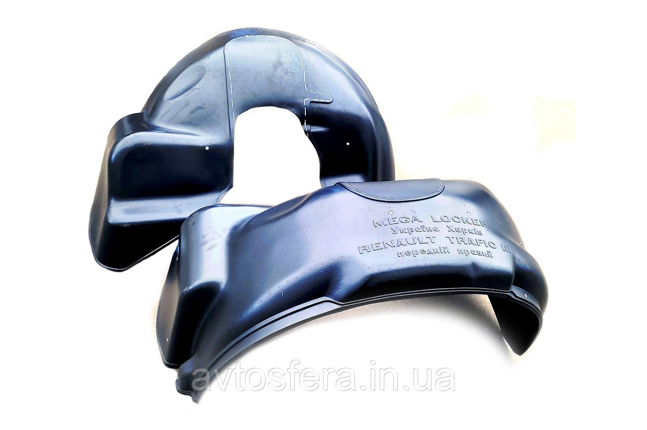 Комплект підкрилок (4 шт) Рено Трафік 3 з 2014  Renault Trafic 3