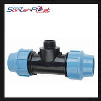 Трійники із зовнішнім різьбленням