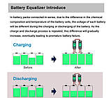 Балансир АКБ Battery Equalizer Mazava PLC-10 з індикацією, фото 6