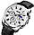 Чоловічий білий годинник Skmei White Moon. Оригінальний класичний годинник, фото 2