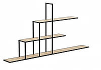 Навесная - настенная полка в стиле LOFT (NS-1044) z15-2024