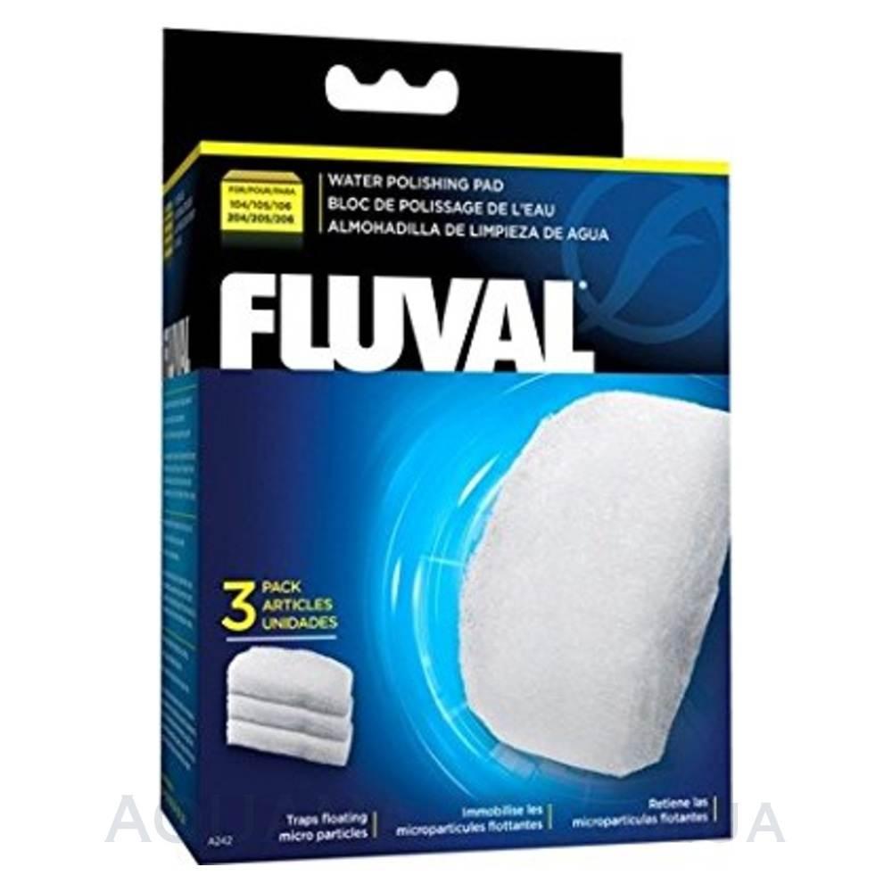 Вкладыш тонкой очистки 3 шт, для фильтров Fluval 105/106, 205/206 - фото 1 - id-p1709006483