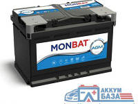 Аккумулятор MONBAT AGM 6CТ-80 (840А)