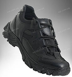 Тактичні демісезонні кросівки / шкіряне військове взуття демі Tactic LOW2 (black)