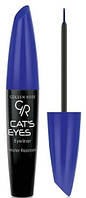 Подводка для глаз Golden Rose Cat s Eyes Eyeliner Water Resistant Matte Blue