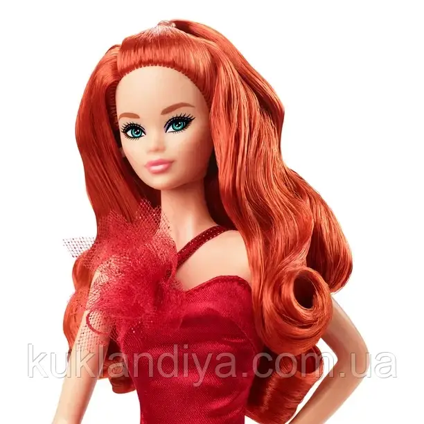 Колекційна лялька Барбі Святкова 2022 Holiday Barbie, фото 1