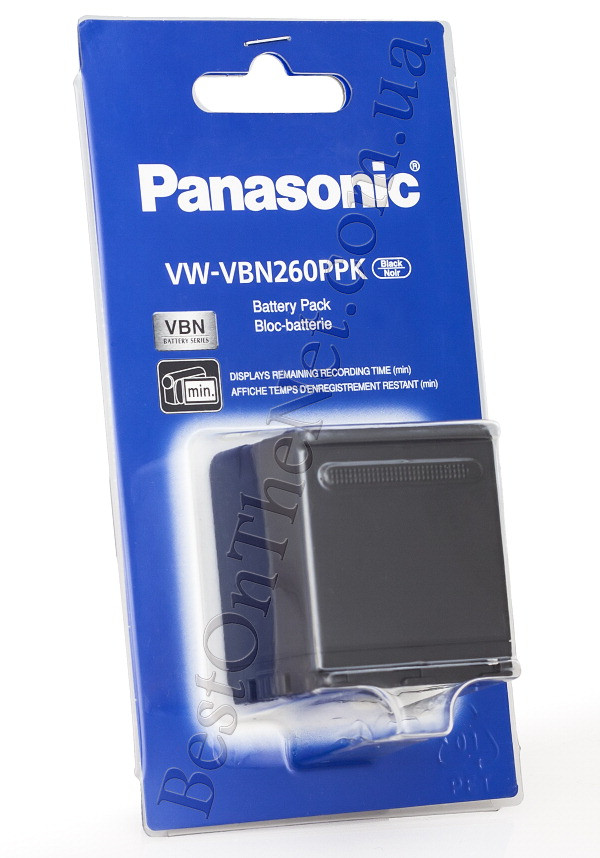 Оригинал Panasonic VW-VBN260. Аккумулятор для Panasonic HDC-HS900, TM900, SD900, X900 и др. [Panasonic - фото 3 - id-p1709030206