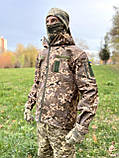 Куртка SoftShell весна софтшелл чоловіча Піксель ЗСУ. Розмір XL., фото 3