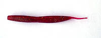 Силиконовая приманка для рыбы Taipan Rain Worm, длина 3,8 дюйма, 8шт/уп, цвет №05 Redpearl