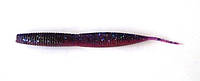 Силіконова приманка для хижої риби Taipan Rain Worm, довжина 3,8 дюйма, 8шт/уп, колір №12 Violet mistik pink