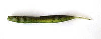 Силиконовая приманка на хищника Taipan Rain Worm, длина 3,8 дюйма, 8шт/уп, цвет №13 Green pumpkin сhartrease