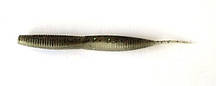 Силіконова приманка рибальська Taipan Rain Worm, довжина 3,8 дюйма, 8шт/уп, колір №15 Green pumpkin flash