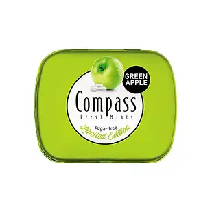 Цукерки Compass Fresh яблуко 14 г