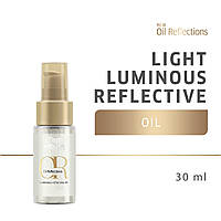 Легкое масло макадамии с витанмином Е для волос с анти-оксидантами WELLA Oil Reflections Light Luminous 30 мл
