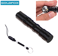 Потужний ручний міні ліхтарик, яскравий кишеньковий світлодіодний ліхтар GFox LED Mini V58-1