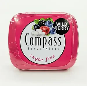 Цукерки Compass Fresh ягоди 14 г, фото 1