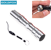 Потужний ручний міні ліхтарик, яскравий кишеньковий світлодіодний ліхтар GFox LED Mini V58-4
