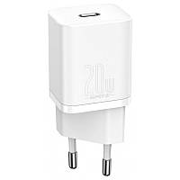 МЗП Baseus Super Si Quick Charger 20W (1USB-C) (CCSUP-B) Білий