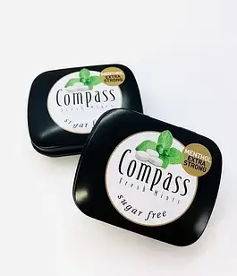 Цукерки Compass Fresh ментол 14 г