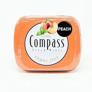 Цукерки Compass Fresh персик 14 г