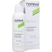 Лосьйон для обличчя з АНА І ВНА кислотами Noreva Exfoliac Drying Lotion