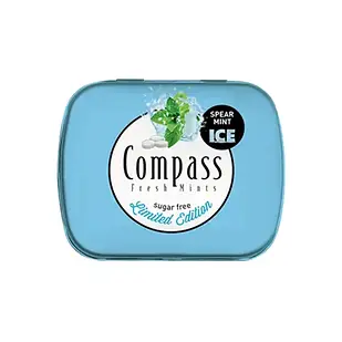 Цукерки Compass Fresh м'ятна свіжість 14 г