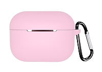 Чехол-накладка DK Silicone Candy Friendly с карабином для Apple AirPods Pro 2 (pink)