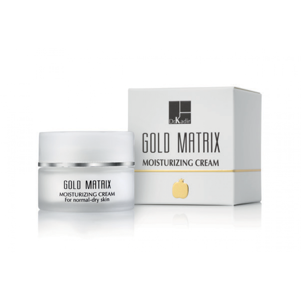 GOLD MATRIX MOISTURIZING CREAM FOR NORMAL DRY SKIN DR. KADIR Зволожуючий крем для нормальної та сухої шкіри 50 мл