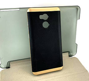 Чохол на Xiaomi Redmi 4 Pro, 4 Prime накладка бампер протиударний Remax Carbon чорний