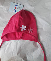 Бавовняна шапочка для новонародженої. , Розмір 40-42