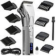 Професійна машинка для стриження волосся Camry CR 2835s (з РК-дисплеєм, до 180 хв, Польща), фото 7
