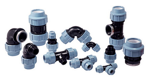 Трійник 32  затискний Unidelta, фото 2