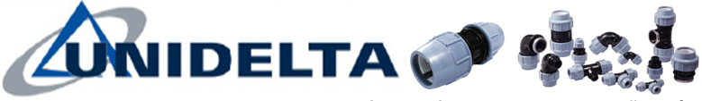 Трійник 40х32х40 затискний перехідний Unidelta