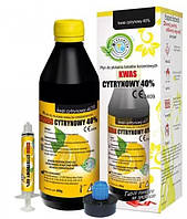 Лимонная кислота 400г / Лимонка / Лимонна кислота 400г (розчин 40%) / Citric Acid 40% Cerkamed