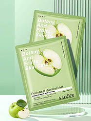 Фруктова маска із зеленим яблуком SADOER Botany And Fruits Skin Care, 25 г